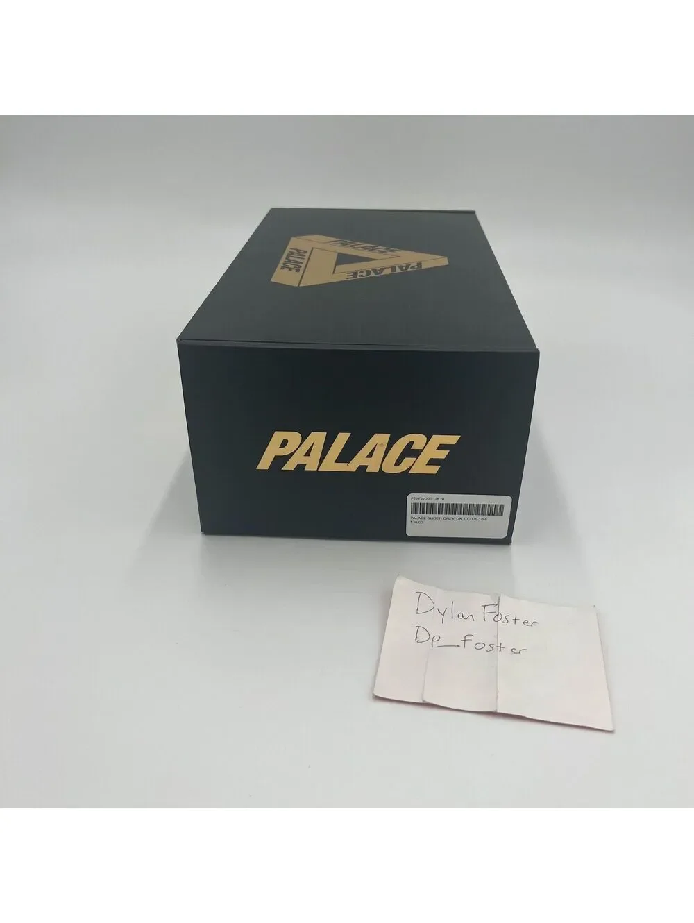 Size 10.5 • Palace Sliders Grey